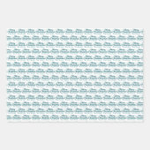 Personalized Christmas Wrapping Paper Sheets Geschenkpapier Set (Vorderseite 2)
