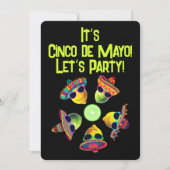 Personalized Cinco de Mayo Fiesta Lemon Lime  Einladung (Vorderseite)