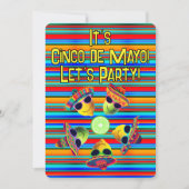 Personalized Cinco de Mayo Fiesta Lemon Lime  Einladung (Vorderseite)