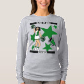 Personalized Class of Cheer Shirt Green 2 (Vorderseite)