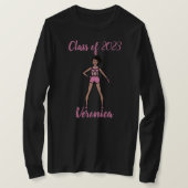 Personalized Class of Majorette Shirt CCandy (Design vorne)