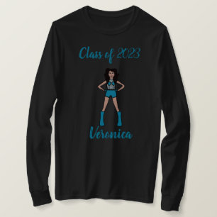 Personalized Class of Majorette Shirt Teal