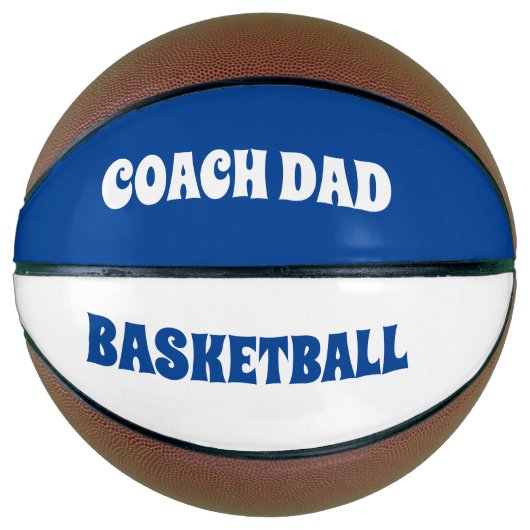 Personalized Coach Dad Basketball (Vorderseite)