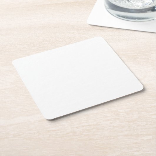 Personalized Coasters | Wedding & Business Sets Rechteckiger Pappuntersetzer (angewinkelt)