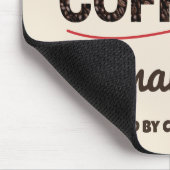 Personalized Coffee Lover | Custom Barista Gift Mousepad (Ecke)