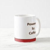 Personalized Coffee Lover Custom Name Design Kaffeetasse (VorderseiteRechts)