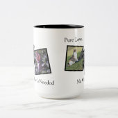 Personalized Coffee Mug for Animal Lovers Zweifarbige Tasse (Mittel)