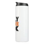 Personalized Coffee Mug – (Name)'s Morning Fuel Thermosbecher (Nach rechts gedreht)