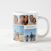 Personalized Coffee Mug with Family Memories Jumbo-Tasse (Rechts)