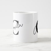 Personalized coffee mug with name Jumbo-Tasse (Vorderseite)
