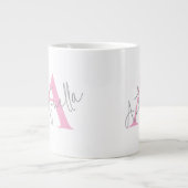 Personalized coffee mug with name Jumbo-Tasse (Vorderseite)