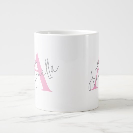Personalized coffee mug with name Jumbo-Tasse (Vorderseite)