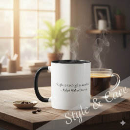 Personalized Coffee Quote Graphic Combo Tasse