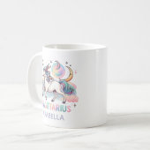 Personalized Colorful Sagittarius Zodiac Astrology Kaffeetasse (Vorderseite Links)