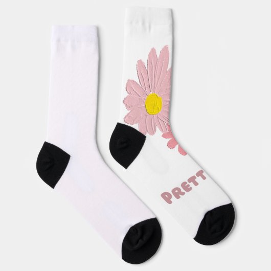 Personalized Comfortable Everyday Wear Socken (Rechts)