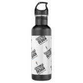 Personalized Company Branded Custom Minimalist  Edelstahlflasche (Vorderseite)