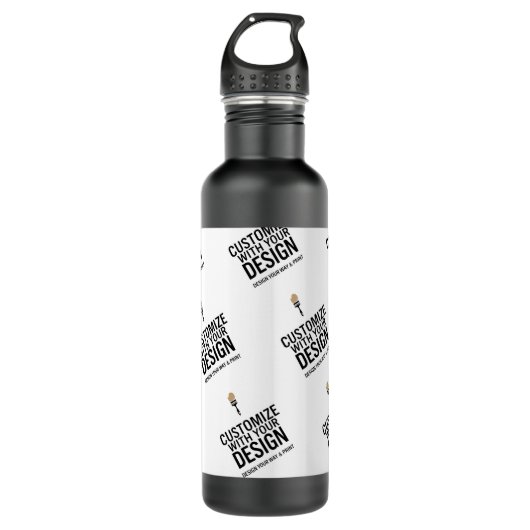 Personalized Company Branded Custom Minimalist  Edelstahlflasche (Vorderseite)
