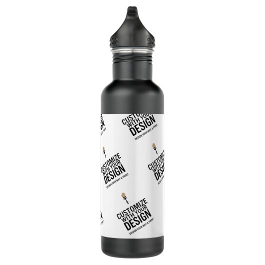 Personalized Company Branded Custom Minimalist Edelstahlflasche (Rechts)