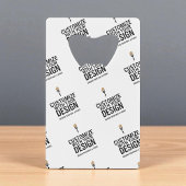 Personalized Company Branded Custom Minimalist  Geldbeutel Flaschenöffner