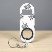 Personalized Company Branded Custom Minimalist  Mini Flaschenöffner
