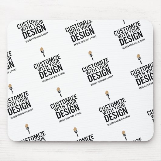Personalized Company Branded Custom Minimalist Mousepad (Vorne)