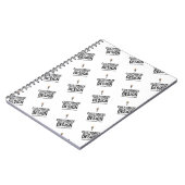 Personalized Company Branded Custom Minimalist  Notizblock (Linke Seite)