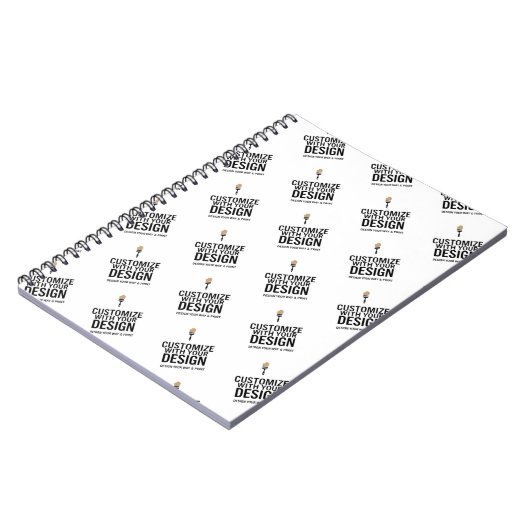 Personalized Company Branded Custom Minimalist  Notizblock (Linke Seite)