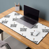 Personalized Company Branded Custom Minimalist  Schreibtischunterlage