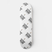 Personalized Company Branded Custom Minimalist Skateboard (Vorderseite)