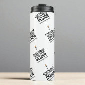 Personalized Company Branded Custom Minimalist  Thermosbecher