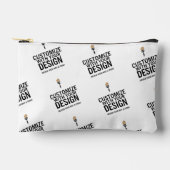 Personalized Company Branded Custom Minimalist Zubehörtasche (Vorderseite)