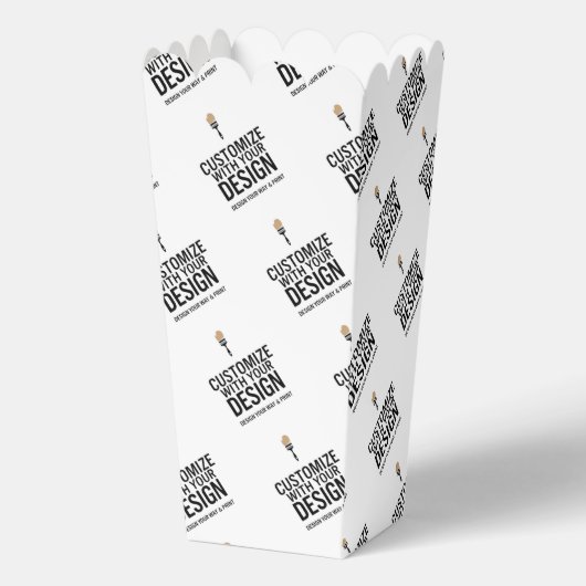 Personalized Company Branded Custom Popcorn Geschenkschachtel (Vorderseite)