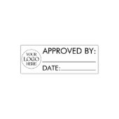 Personalized Company Business Logo QC Approval Permastempel (Design)