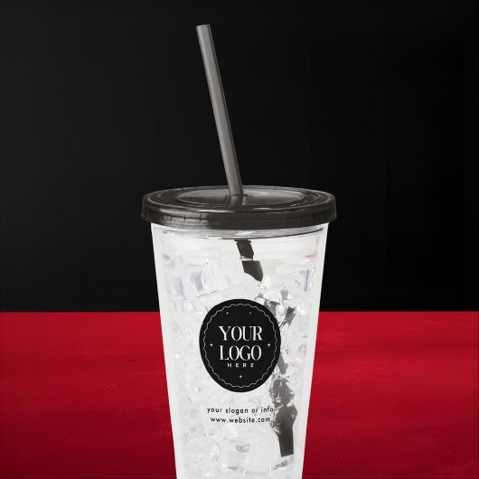 Personalized Company Logo | Custom Business Gift Acryltrinkbecher