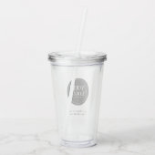 Personalized Company Logo | Custom Business Gift Acryltrinkbecher (Rückseite)