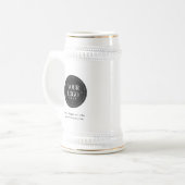 Personalized Company Logo | Custom Business Gift Bierglas (Vorderseite Links)