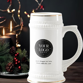 Personalized Company Logo | Custom Business Gift Bierglas