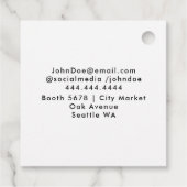 Personalized Company Logo  | Custom Business Gift  Geschenkanhänger (Rückseite)