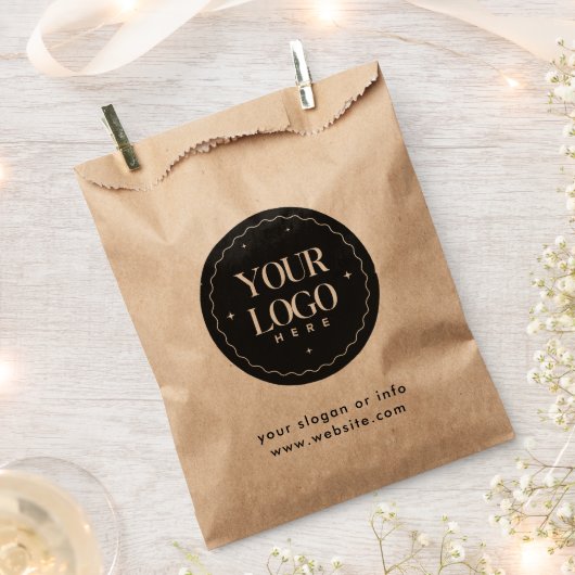 Personalized Company Logo | Custom Business Gift Geschenktütchen (Ausgeschnitten)