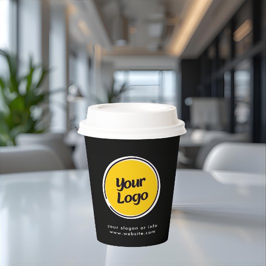 Personalized Company Logo | Custom Business Gift Pappbecher