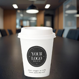 Personalized Company Logo | Custom Business Gift Pappbecher