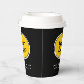 Personalized Company Logo | Custom Business Gift Pappbecher (Rechts)