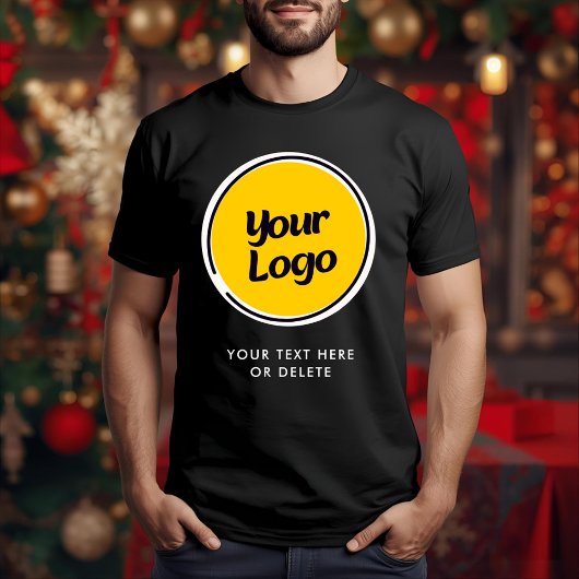 Personalized Company Logo  | Custom Business Gift  T-Shirt