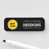 Personalized Company Logo | Custom Business Namensschild (Beispiel)