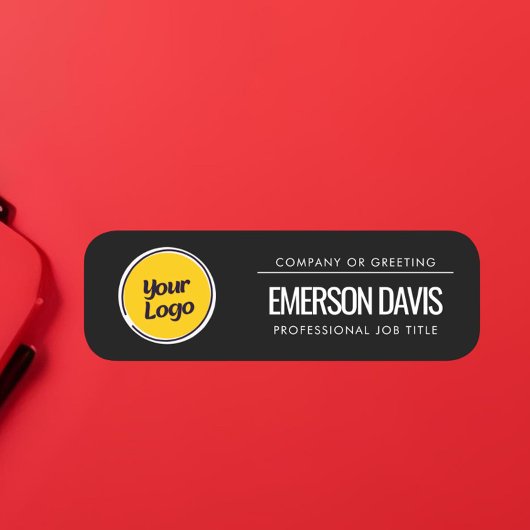 Personalized Company Logo | Custom Business Namensschild