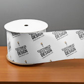 Personalized Company Small Business Custom Satinband