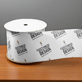 Personalized Company Small Business Custom Satinband