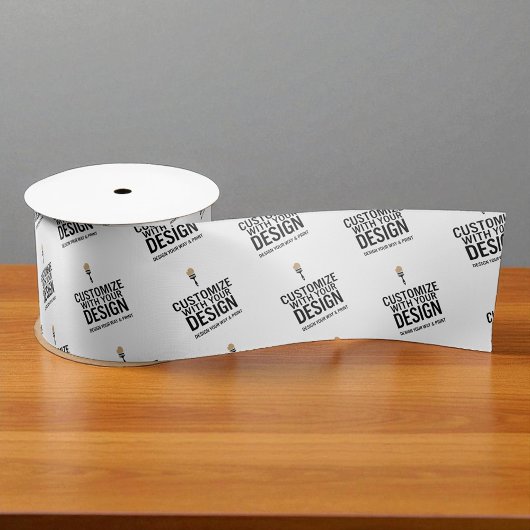 Personalized Company Small Business Custom Satinband