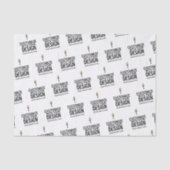 Personalized Company Small Business Custom Seidenpapier (Vorderseite)