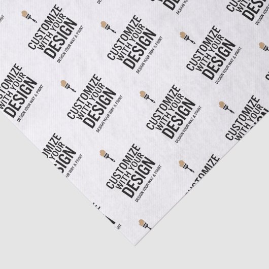 Personalized Company Small Business Custom Seidenpapier (Ausschnitt)